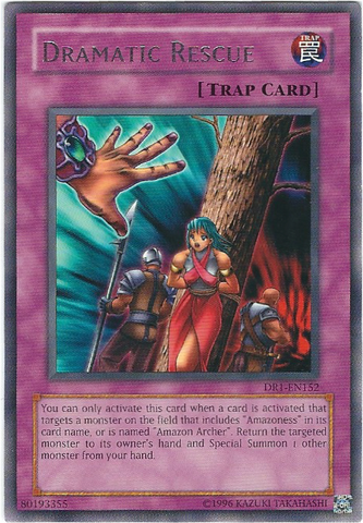 Dramatic Rescue [DR1-EN152] Rare 