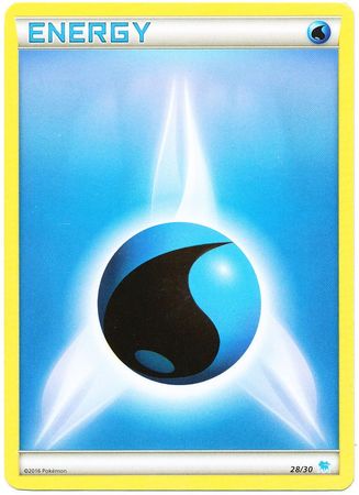 Water Energy (28/30) [XY: Trainer Kit 3 - Suicune] 