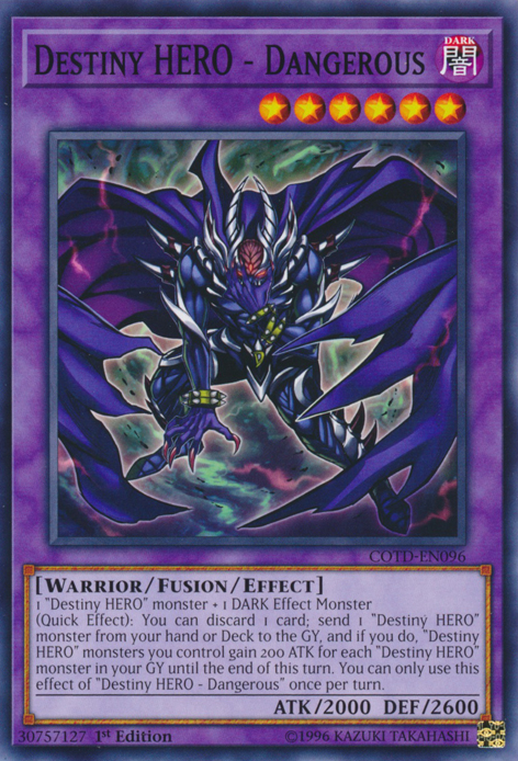Destiny Hero - Dangerous [COTD-EN096] Common 
