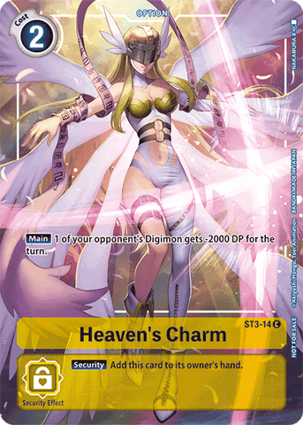 Heaven's Charm [ST3-14] (Tamer's Evolution Box) [Starter Deck: Heaven's Yellow Promos] 