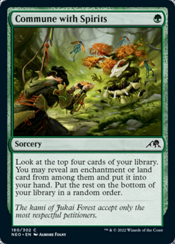 Commune with Spirits [Kamigawa: Neon Dynasty] 