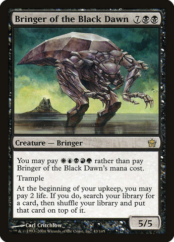 Bringer of the Black Dawn [Fifth Dawn] 
