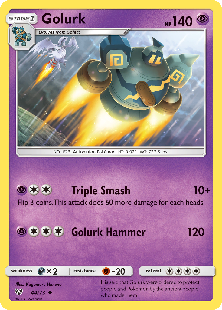 Golurk (44/73) [Sun &amp; Moon: Shining Legends] 