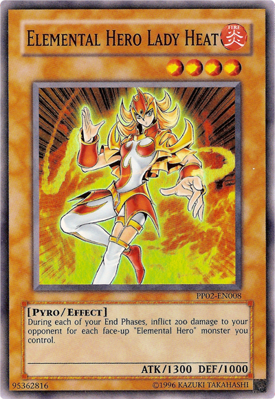 Elemental Hero Lady Heat [PP02-EN008] Super Rare 