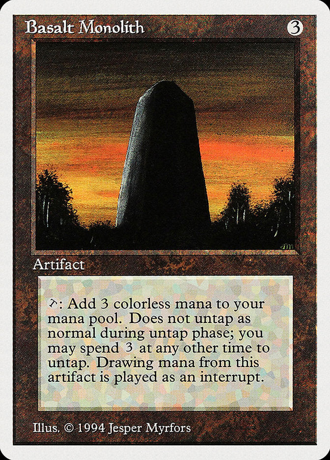 Basalt Monolith [Summer Magic / Edgar] 