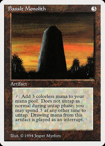 Basalt Monolith [Summer Magic / Edgar] 
