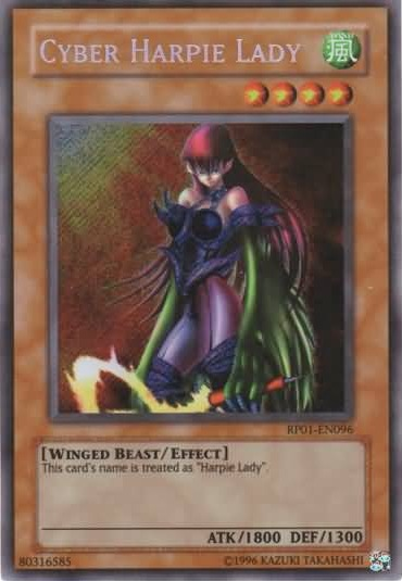 Cyber ​​Harpie Lady [RP01-EN096] Secret Rare 