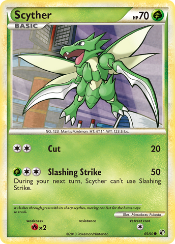 Scyther (65/90) [HeartGold &amp; SoulSilver: Undaunted] 