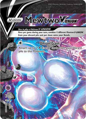 Mewtwo V-Union (SWSH159) [Sword &amp; Shield: Black Star Promos] 