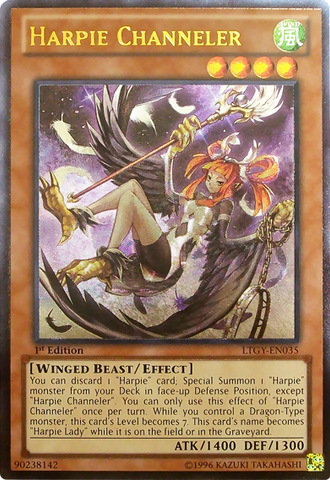 Harpy Channeler [LTGY-EN035] Ultimate Rare 
