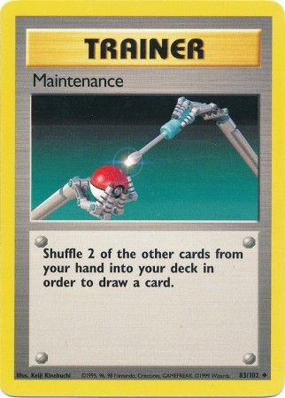 Maintenance (83/102) [Base Set Unlimited] 
