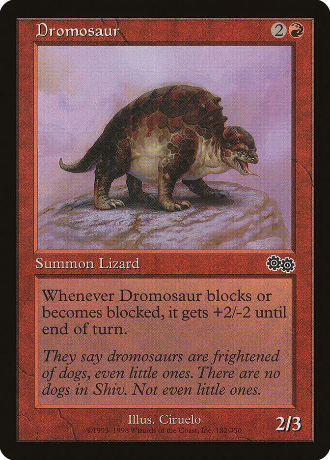Dromosaur [Urza's Saga] 