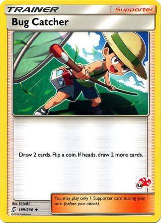 Bug Catcher (189/236) (Charizard Stamp #34) [Battle Academy 2020] 