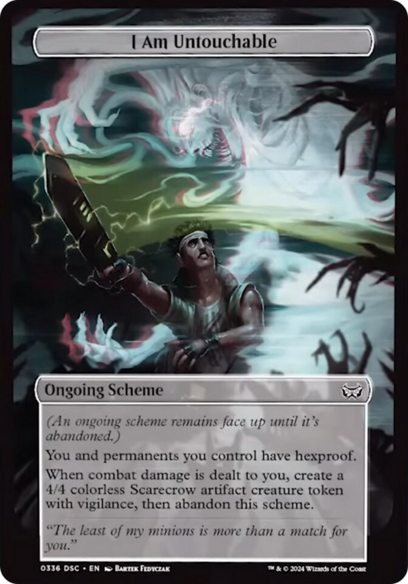 I Am Untouchable (Full Art) [Duskmourn: House of Horror Commander] 
