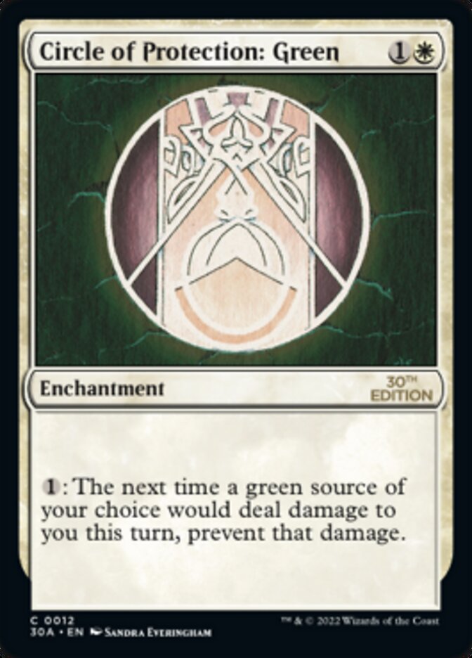 Circle of Protection: Green [30th Anniversary Edition] 