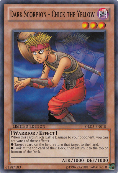 Dark Scorpion - Chick the Yellow [GLD5-EN010] Common 
