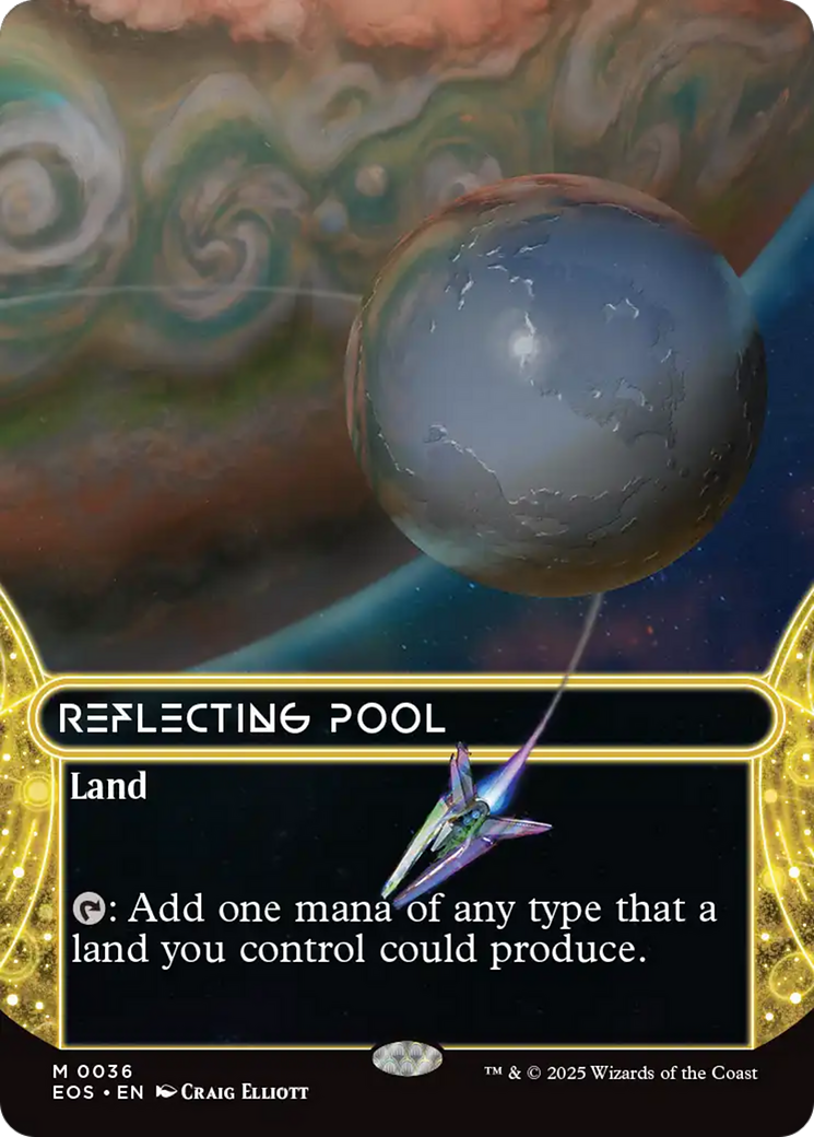 Reflecting Pool (0036) (Borderless) [Edge of Eternities: Stellar Sights] 