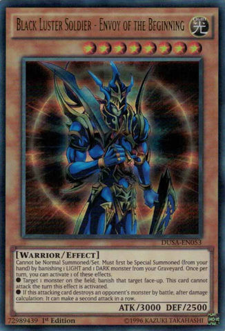 Black Luster Soldier - Envoy of the Beginning [DUSA-EN053] Ultra Rare 