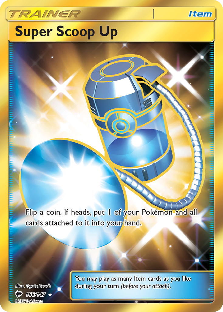 Super Scoop Up (166/147) [Sun &amp; Moon: Burning Shadows] 