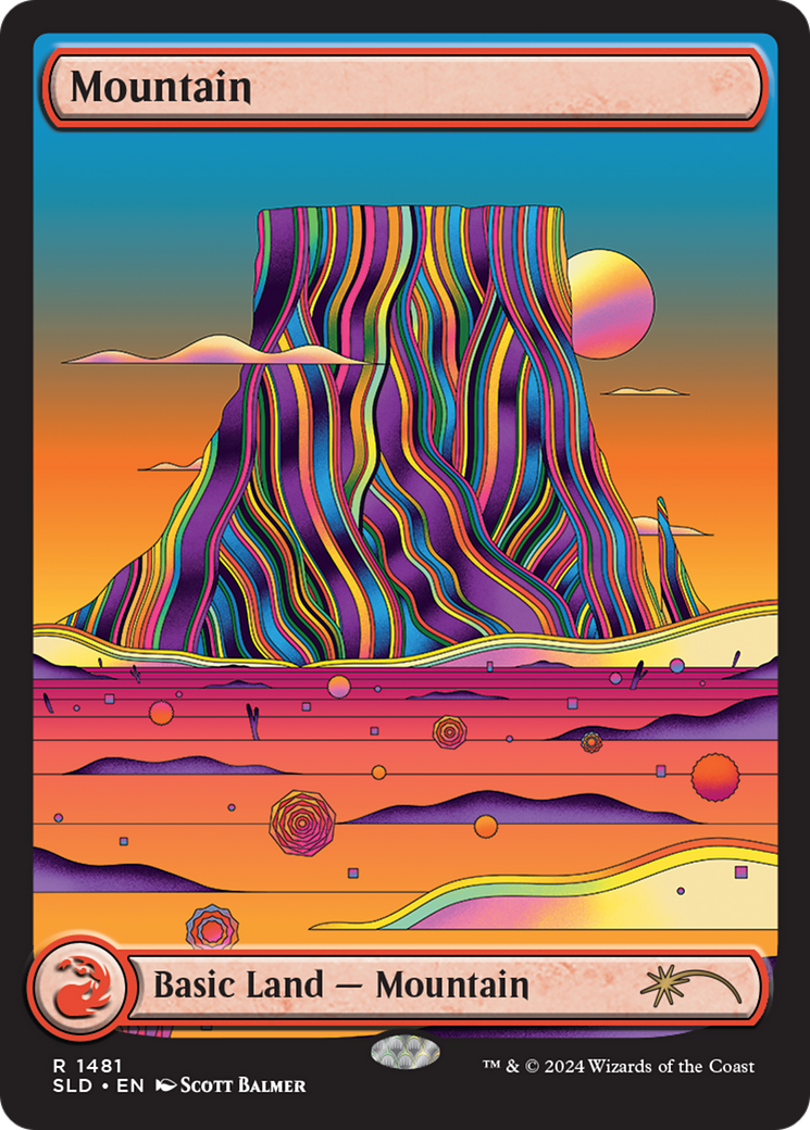 Mountain (1481) [Secret Lair Drop Series] 