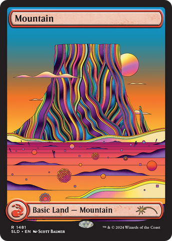 Mountain (1481) [Secret Lair Drop Series] 