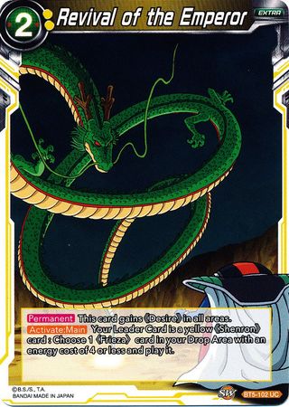 Revival of the Emperor (BT5-102) [Miraculous Revival] 