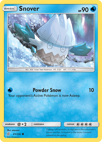 Snover (41/236) [Sun &amp; Moon: Unified Minds] 
