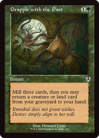 Grapple with the Past (Retro Frame) [Innistrad Remastered] 