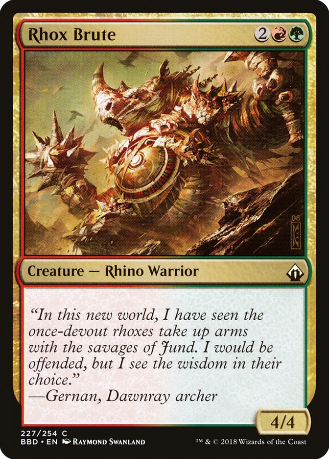 Rhox Brute [Battlebond] 