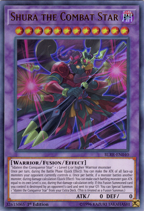 Shura the Combat Star [BLRR-EN040] Ultra Rare 