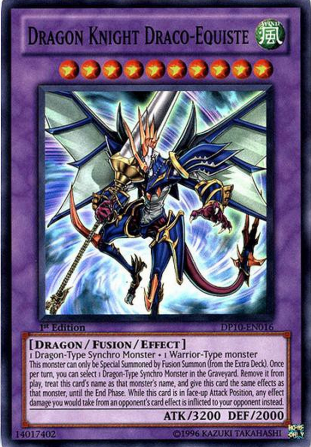 Dragon Knight Draco-Equist [DP10-EN016] Super Rare 