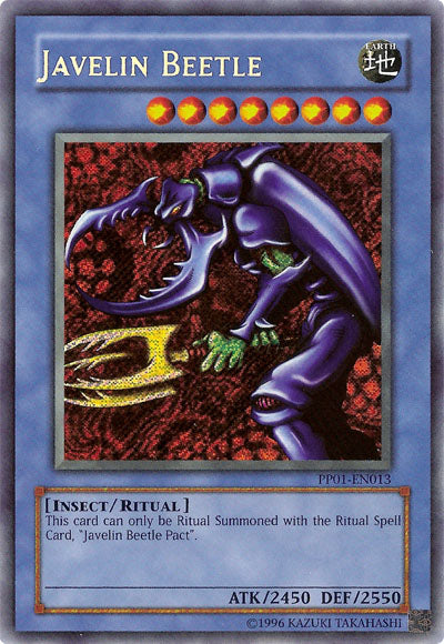Javelin Beetle [PP01-EN013] Secret Rare 