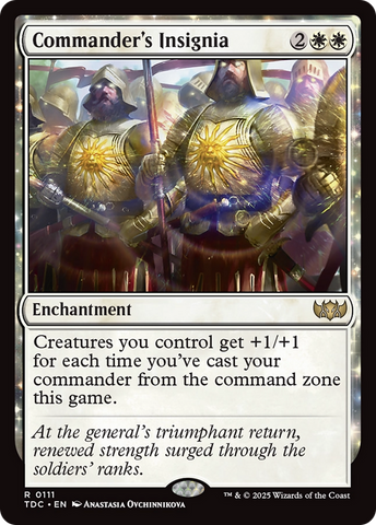 Commander's Insignia [Tarkir: Dragonstorm Commander] 