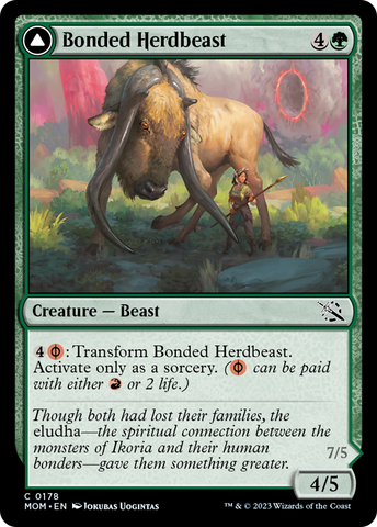 Bonded Herdbeast // Plated Kilnbeast [March of the Machine] 