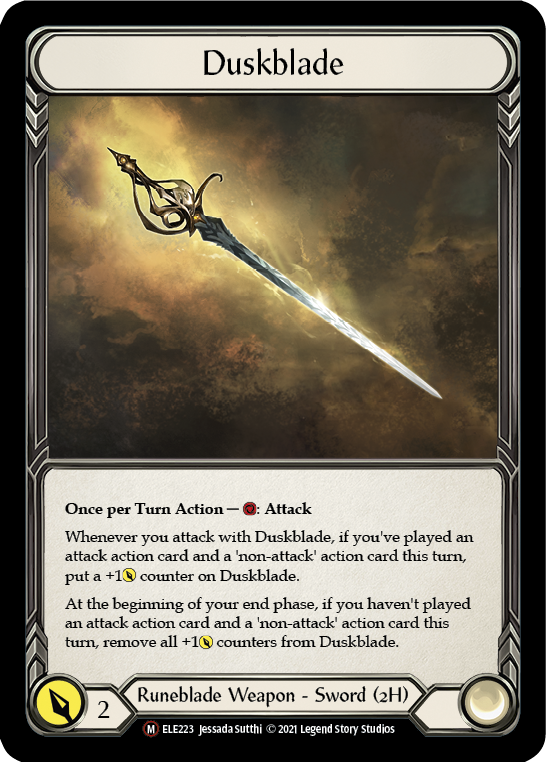 Duskblade [U-ELE223] (Tales of Aria Unlimited) Unlimited Rainbow Foil 