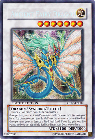 Ancient Fairy Dragon [CT06-EN002] Secret Rare 