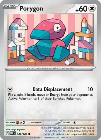 Porygon (142/182) [Scarlet &amp; Violet: Paradox Rift] 