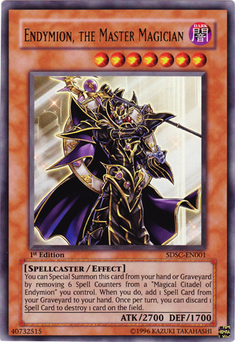 Endymion, The Master Magician [SDSC-EN001] Ultra Rare 