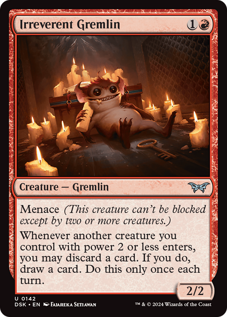 Irreverent Gremlin [Duskmourn: House of Horror] 