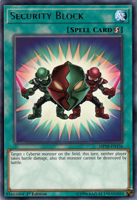 Security Block [MP18-EN136] Rare 