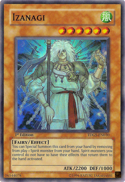 Izanagi [TDGS-EN030] Super Rare 