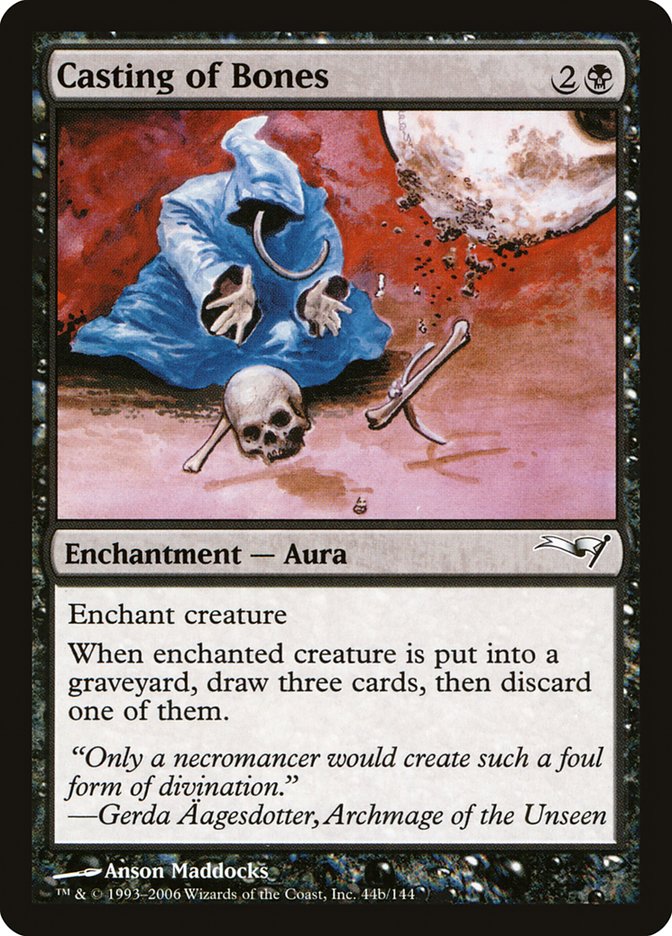 Casting of Bones [Coldsnap Theme Decks] 