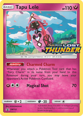 Tapu Lele (SM152) [Sun &amp; Moon: Black Star Promos] 