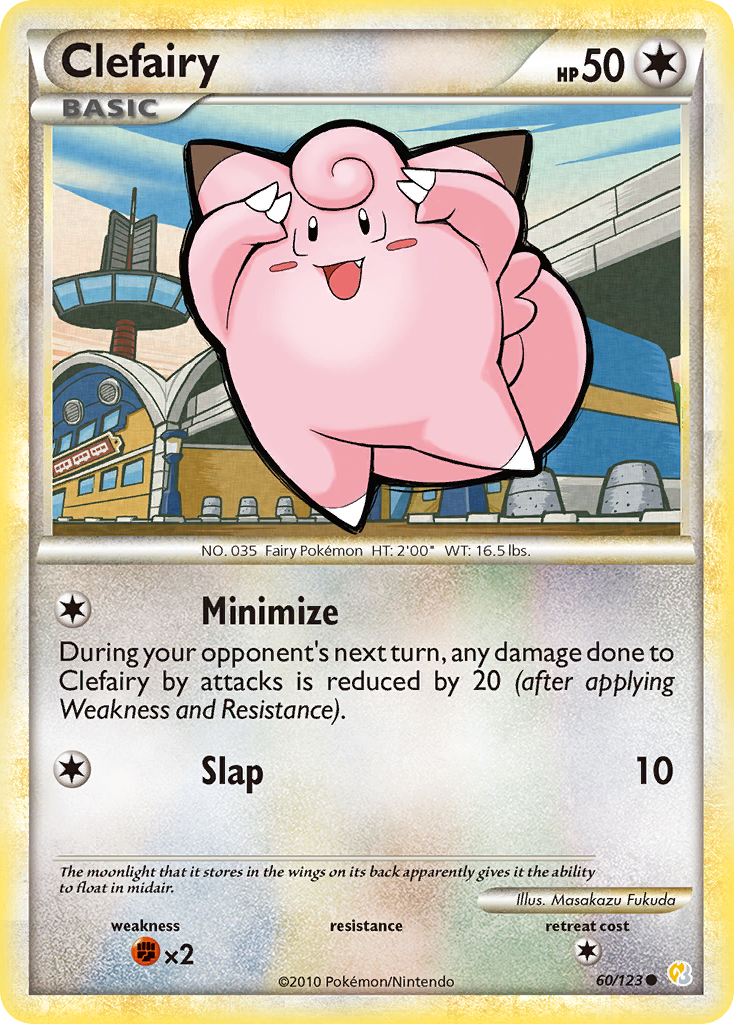 Clefairy (60/123) [HeartGold &amp; SoulSilver: Base Set] 