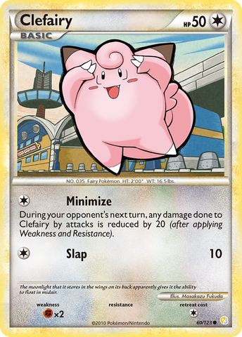 Clefairy (60/123) [HeartGold &amp; SoulSilver: Base Set] 