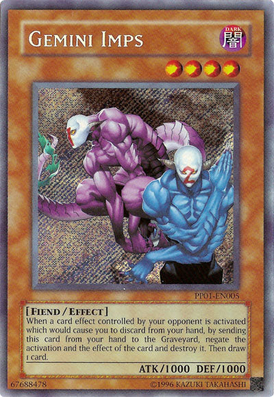 Gemini Imps [PP01-EN005] Secret Rare 