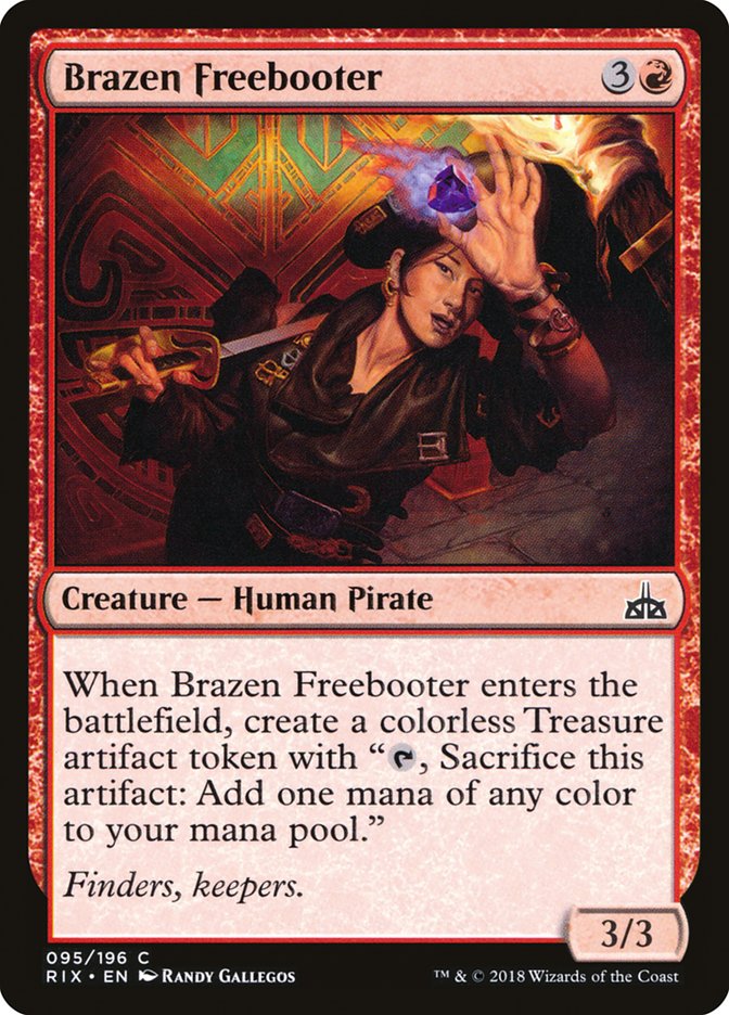 Brazen Freebooter [Rivals of Ixalan] 