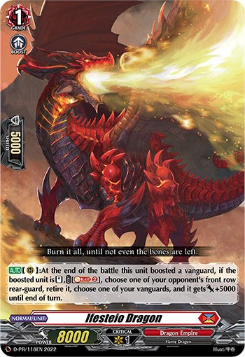 Ifesteio Dragon (D-PR/118EN) [D Promo Cards]