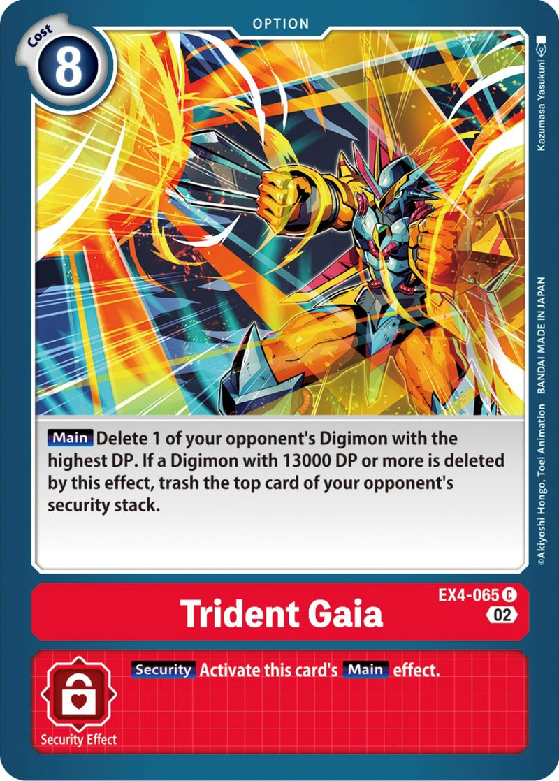 Trident Gaia [EX4-065] [Alternative Being Booster]