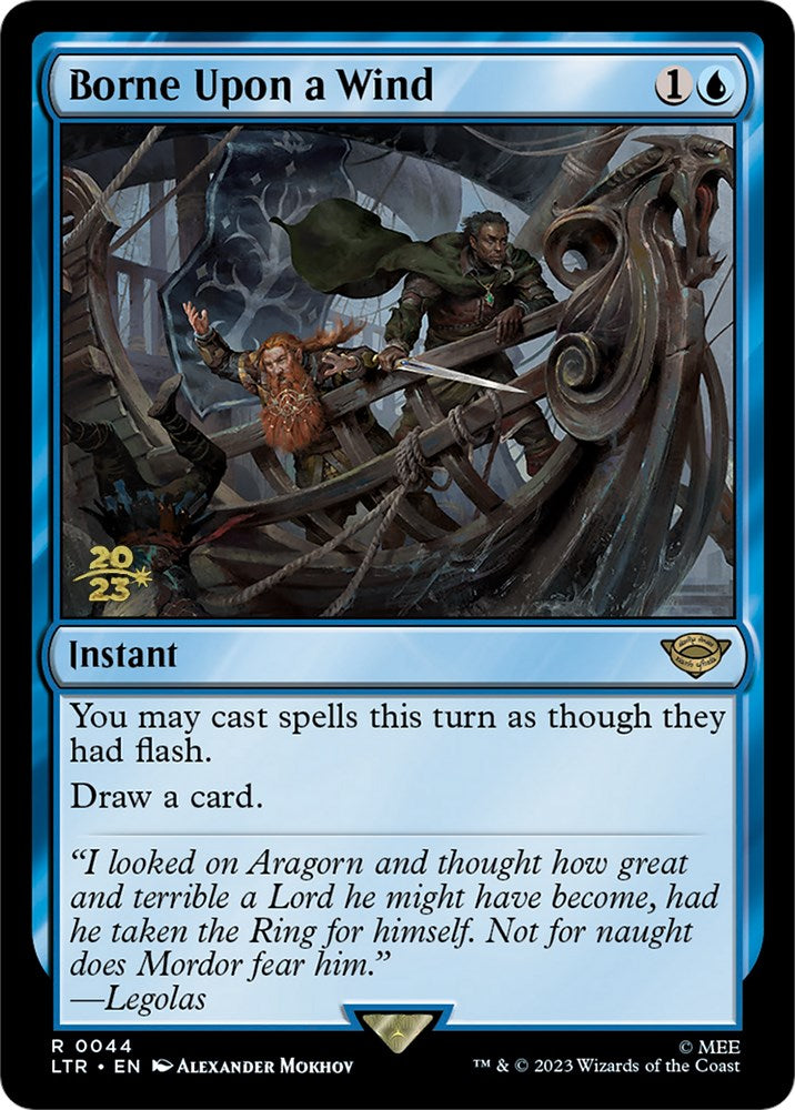 Borne Upon a Wind [The Lord of the Rings: Tales of Middle-Earth Prerelease Promos] 